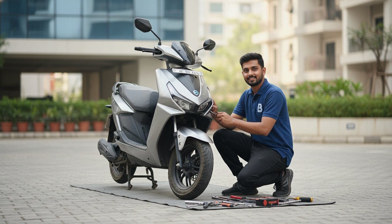 Scooty Service Near Me: Get Hassle-Free Doorstep Service in Bangalore