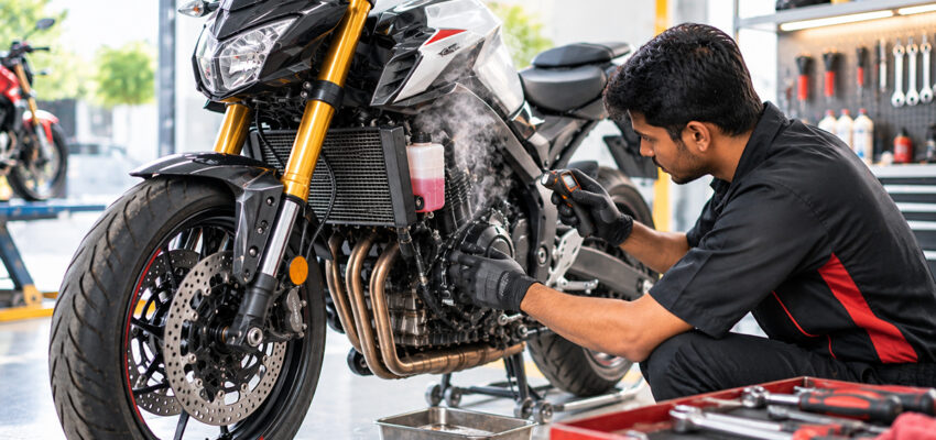 Bike Engine Overheating: Causes, Warning Signs and What to Do